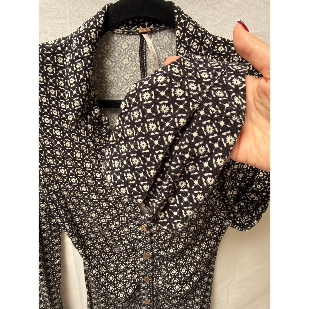 Free People Shayla Printed Mini Dress - Picture 6 of 8